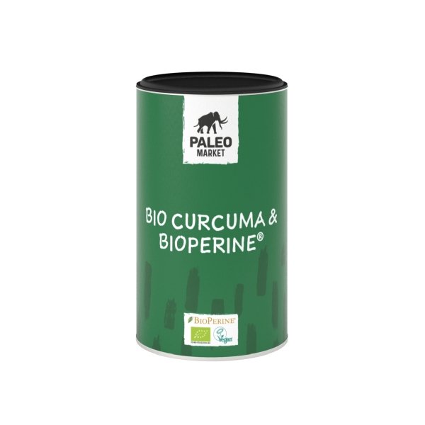 Bio kurkuma & Bioperine® / Organic Curcuma & Bioperine® 500 mg 90 kapslí