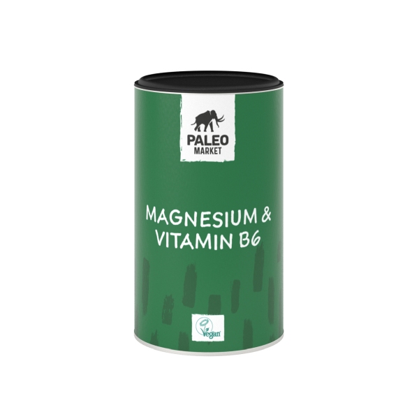 Levně Paleo Market Hořčík / Magnesium &amp; vitamín B6 90 kapslí