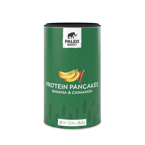 Levně Paleo Market Proteinové palačinky banán &amp; skořice 300 g